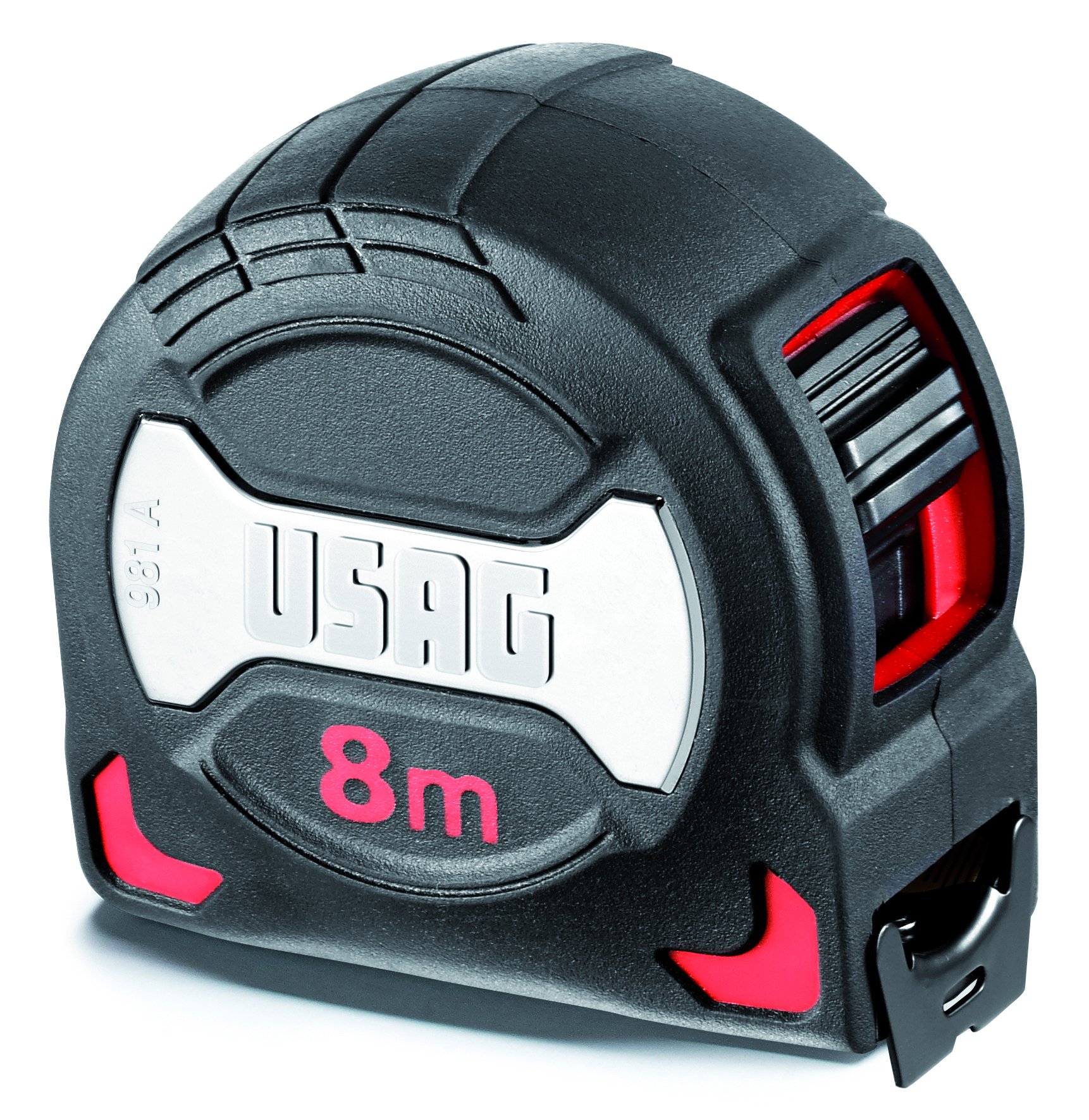 USAG U09810038 - 981 A - Professional tape rule with shockproof covering