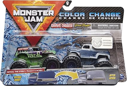 monster jam changing color trucks