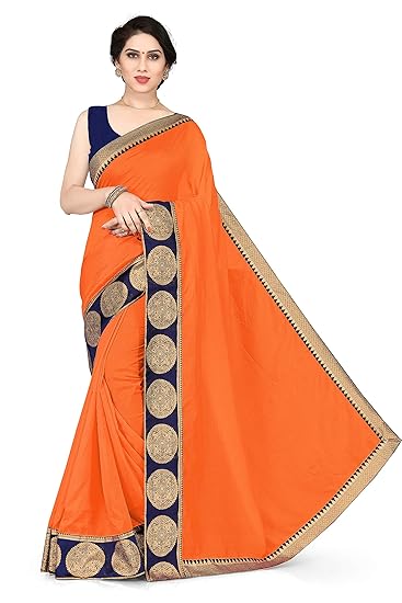 Womens Woven Silk Blend Saree