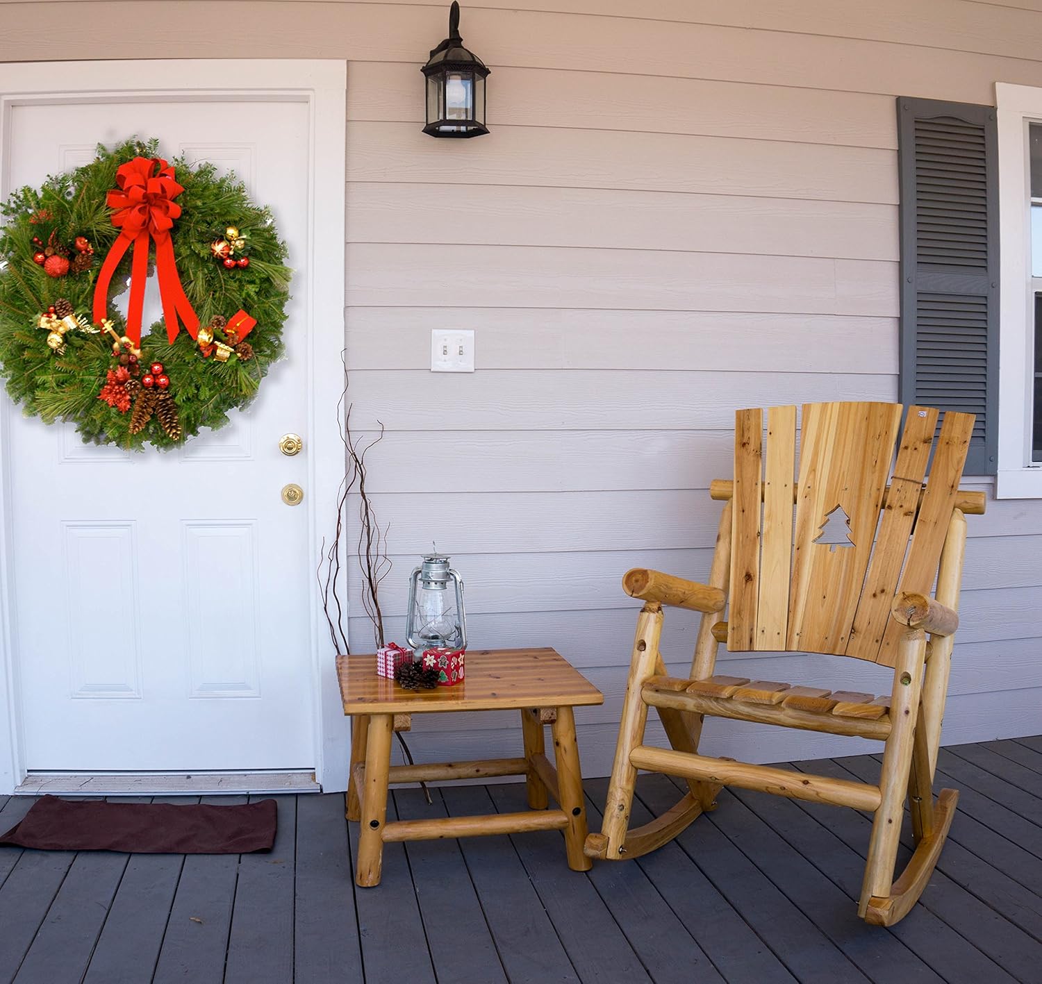 Leigh Country TX 95100 Aspen Single Rocker : Garden & Outdoor