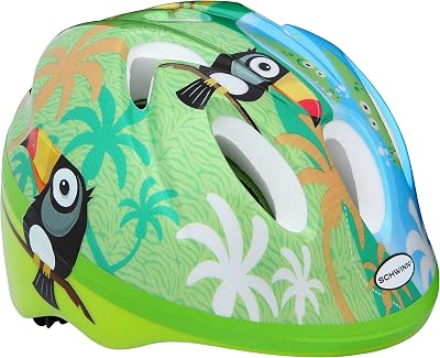 Schwinn Kids Character Helmet Infant Toddler 1-3 44-50 cm Green Jungle
