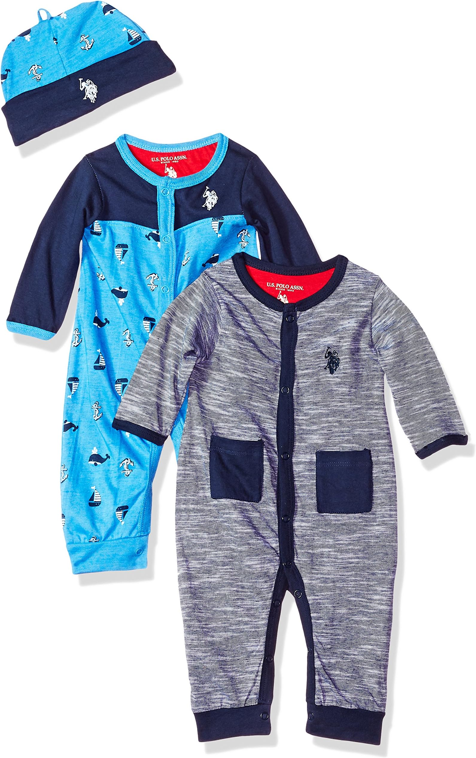 U.S. POLO ASSN. Baby Boy's Jumpsuit Pants