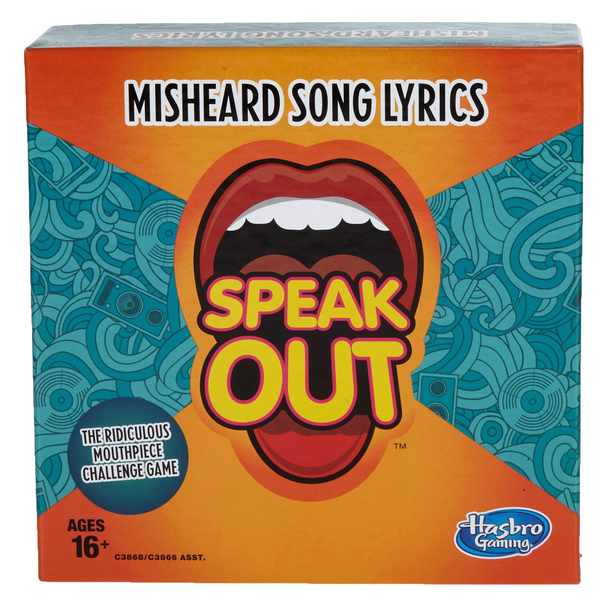 Hasbro Gaming Speak Out Expansion Pack: Misheard Song Lyrics