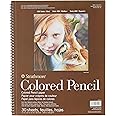 Strathmore Colored Pencil Spiral Paper Pad 11"X14"-30 Sheets -62477110, White