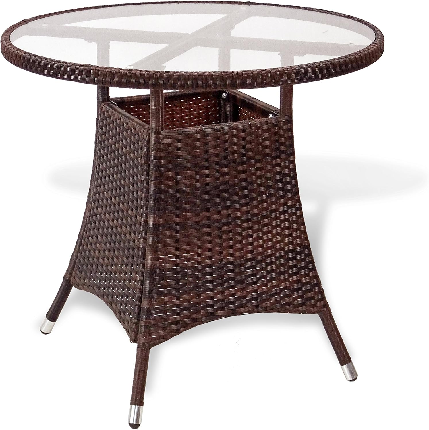 Best Wicker Glass Dining Table