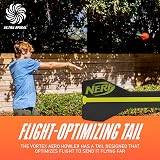 NERF Vortex Aero Howler Foam Football - Long Distance with Hand Grip - Red or view 4