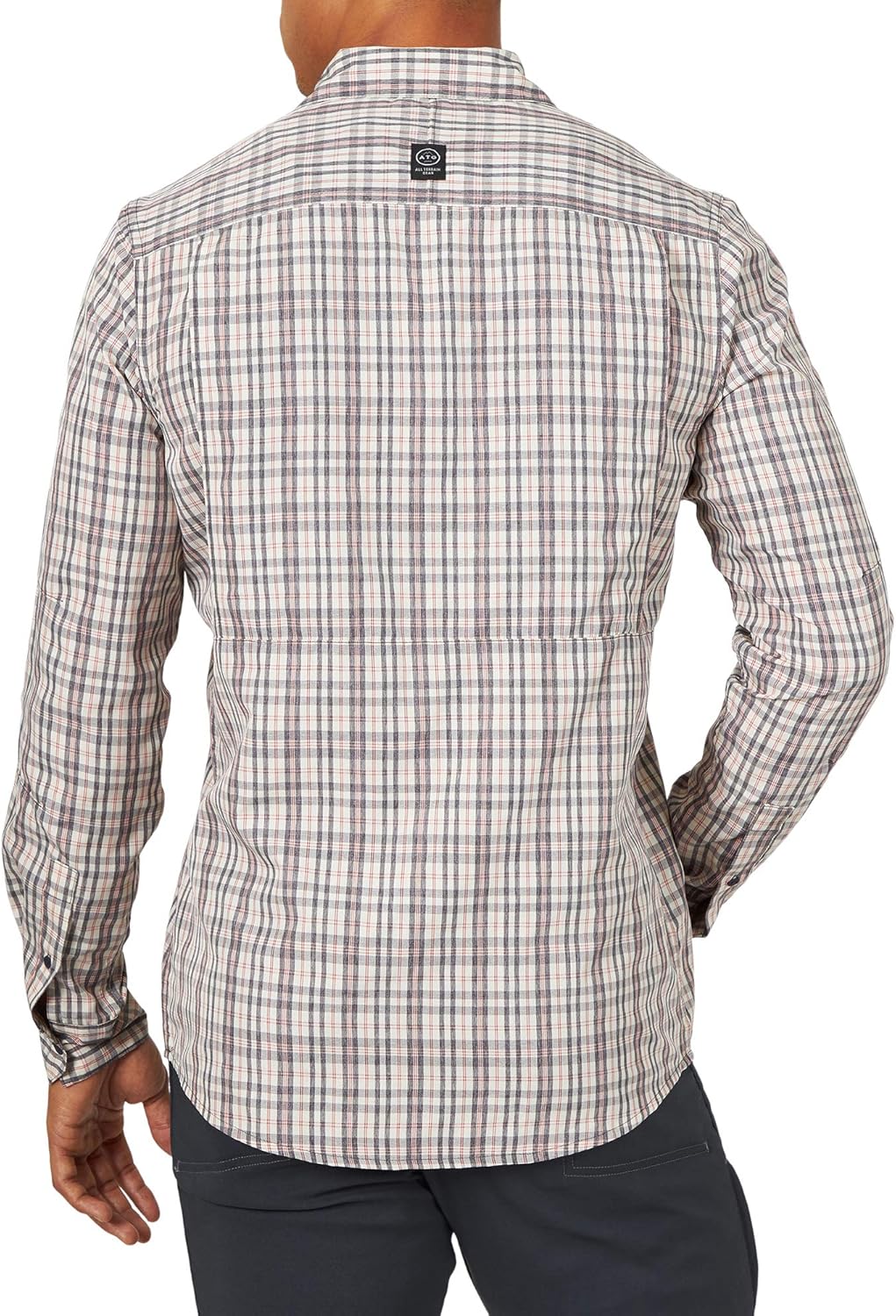 ATG by Wrangler Men's Long Sleeve Hike to Fish Shirt at  Men’s Clothing store