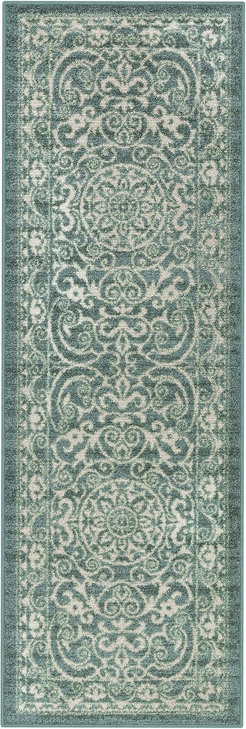 Maples Rugs Pelham Vintage Runner Rug Non Slip Hallway