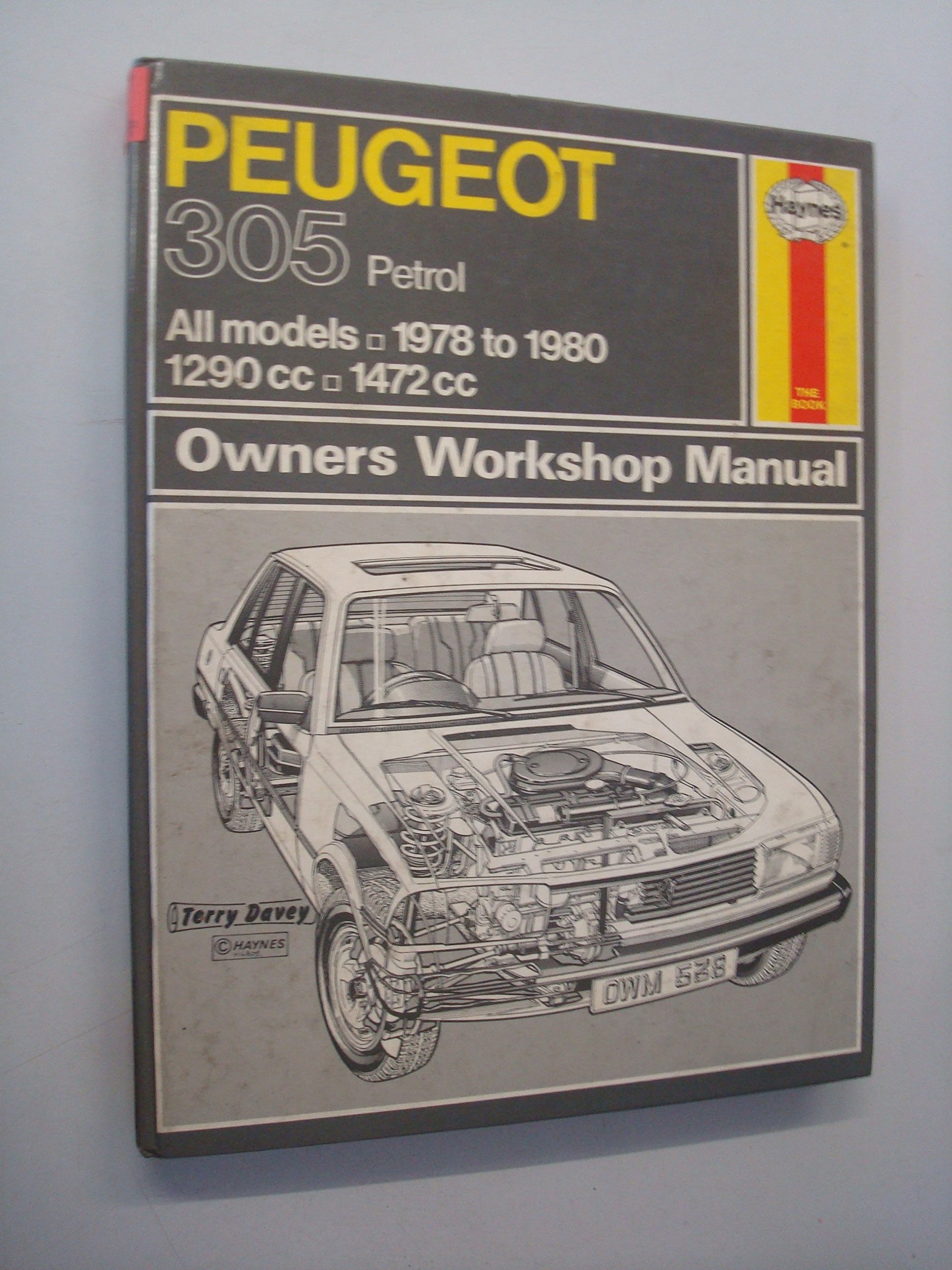 Peugeot 305 Owner's Workshop Manual Hardcover – January, 1981