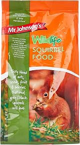 Mr Johnson's Wildlife Squirrel Food Apple 900g - Premium Blend