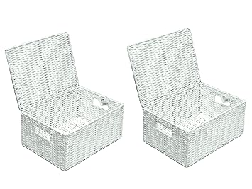 Aufbewahrungskorb Mit Deckel Metall