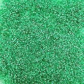 Edible Dark Green Sanding Sugar Sprinkles Cupcake Cake Toppers, Celebrations Candy Pearls Shaker Jar Wedding Party Cake Dessert Food Decoration Supplies 3.2oz