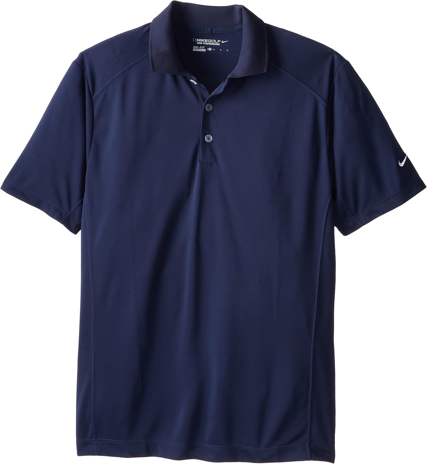 navy blue dri fit polo
