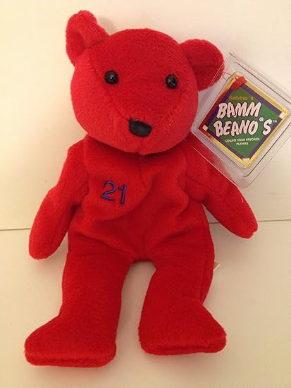 baseball player beanie babies