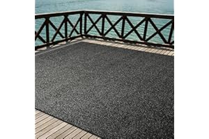 iCustomRug Indoor/Outdoor Turf Carpet & Rugs, Synthetic Grass Artificial Grass for Decks, Patios, Yards, Camping, Boats, Fini