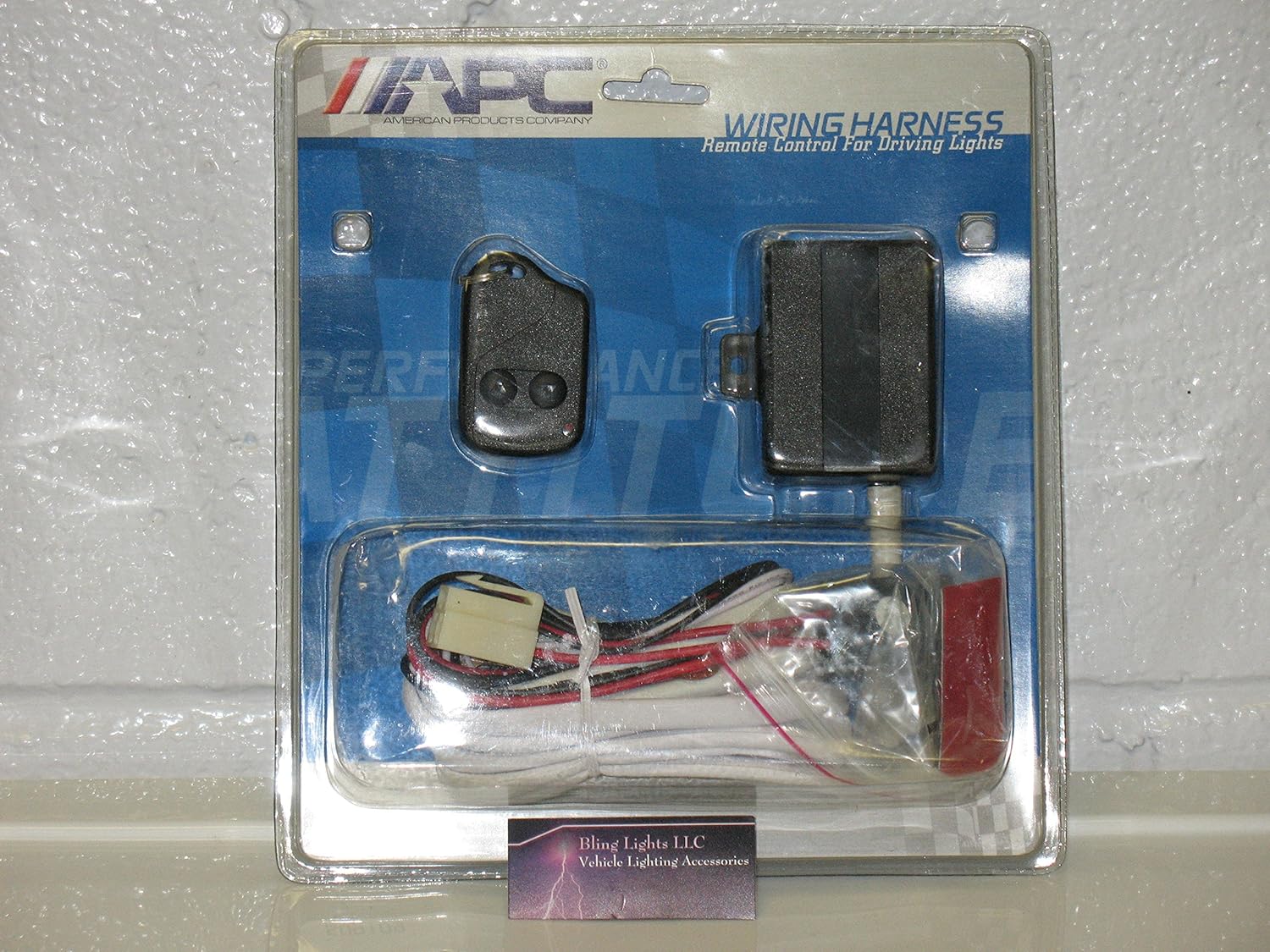 Apc 12v Remote Control Auxiliary Lamp Wiring Harness Light Up Push Button Switch