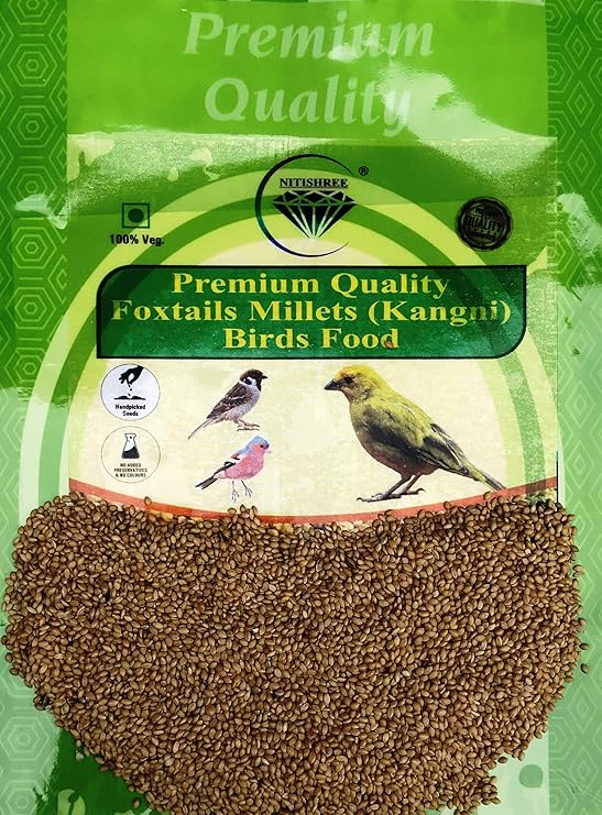 Buy Ntitishree® Foxtail Millet (Kangni)/ Yellow Millet Bird Seed/Food