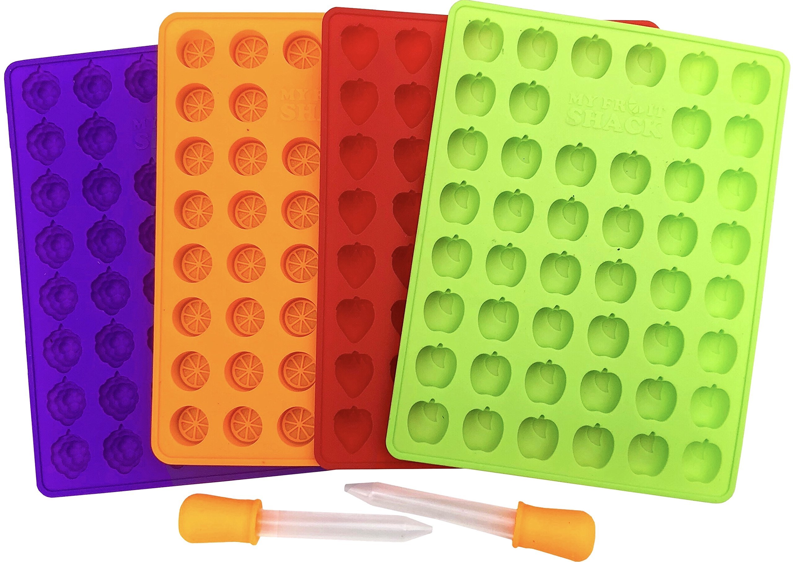My Fruit Shack DIY Fruit Snacks Set 4 BPAFree 100 Pure Silicone