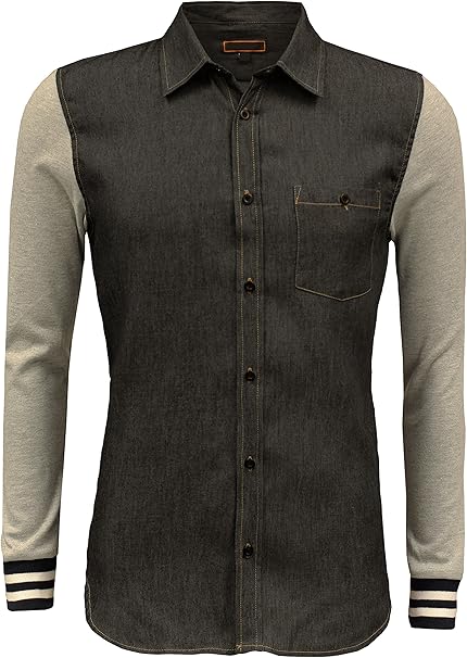 extra long slim fit shirts