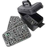 Case Club 123+ Miniature Figure Case Fits Warhammer 40K, DND &amp; More
