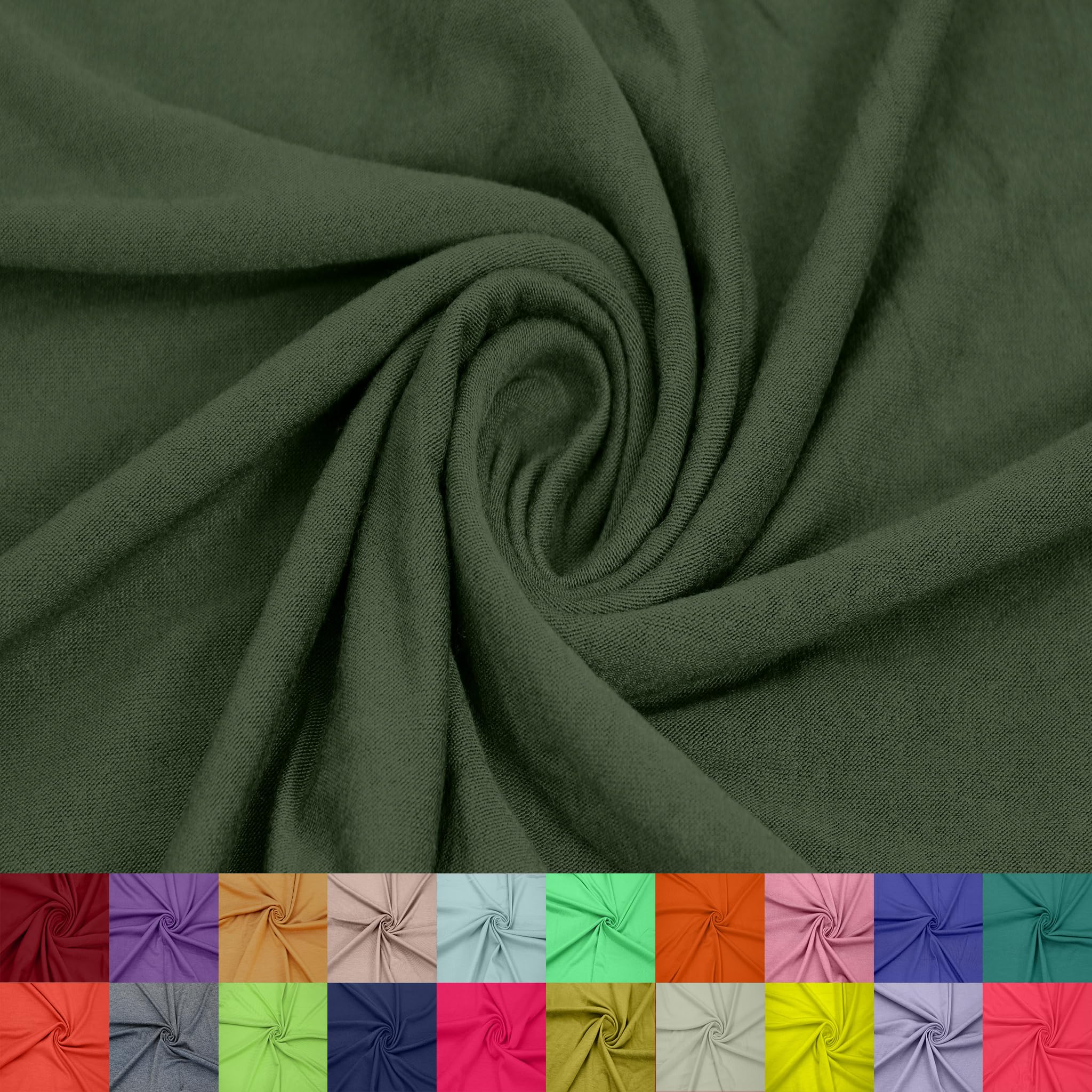 Stylish FABRIC 60" Wide Rayon Spandex Jersey Knit