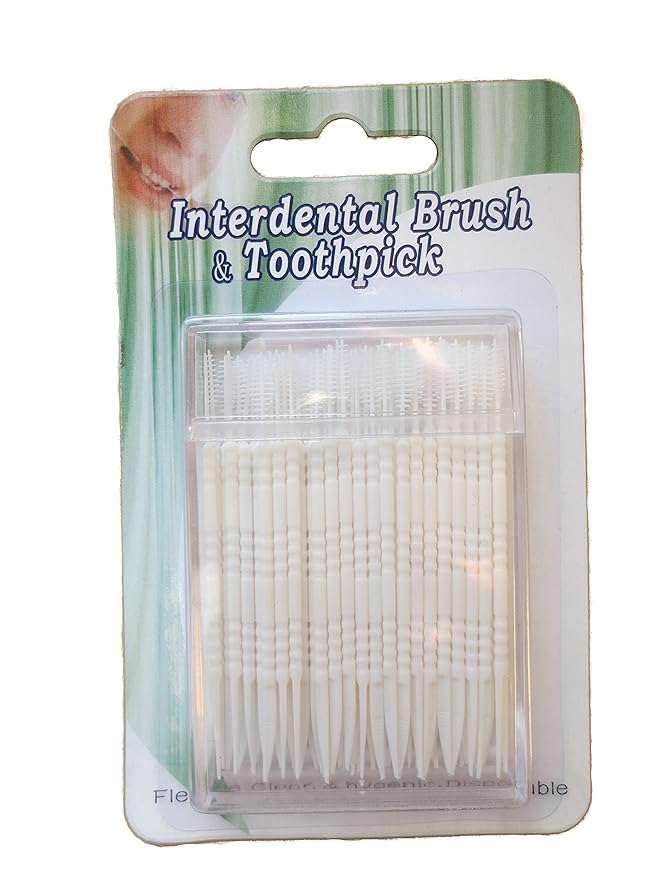 Interdental Brush & Toothpicks in Plastic Box Amazon.co.uk Health