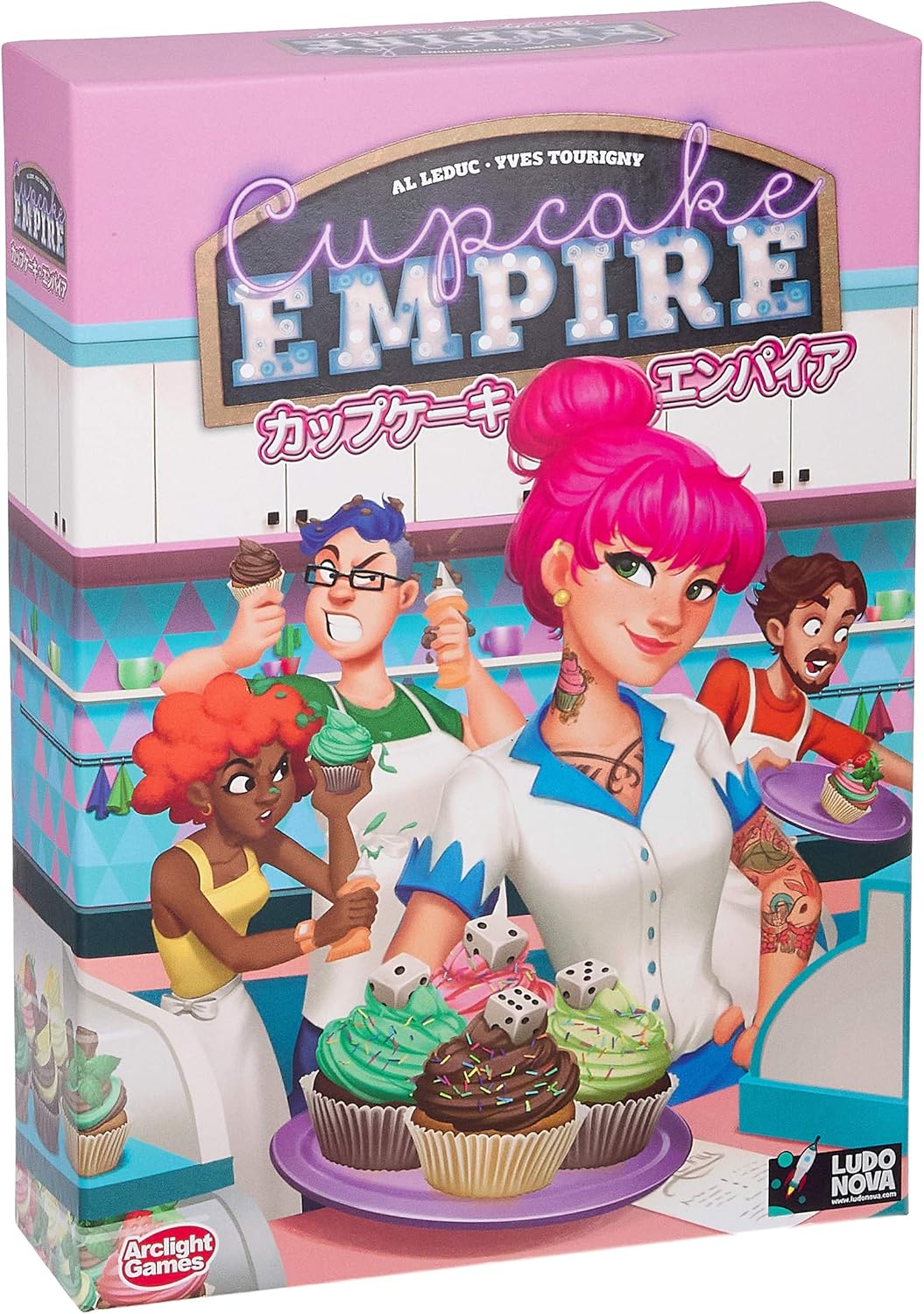 Amazon アークライト カップケーキ エンパイア 完全日本語版 2 4人用 60分 10才以上向け ボードゲーム ボードゲーム おもちゃ