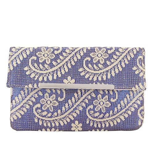 Women's Blue Clutch (GCLT09-BL)