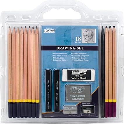 Pro Art 3078 18 Piece Sketchdraw Pencil Set