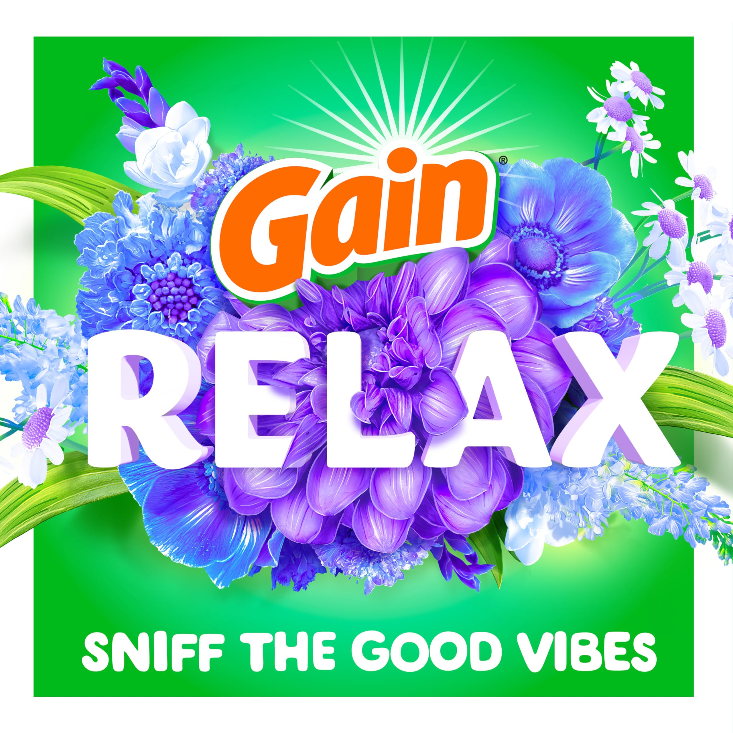 Gain In-Wash Laundry Scent Booster Beads, Relax Scent, 24 oz, Laundry Scent Beads, (Packaging May Vary)