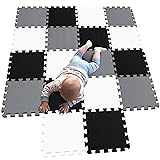 MQIAOHAM playmat Foam Play Tiles Interlocking Play