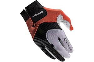HEAD Leather Racquetball Glove - Airflow Tour Breathable Glove for Right & Left Hand