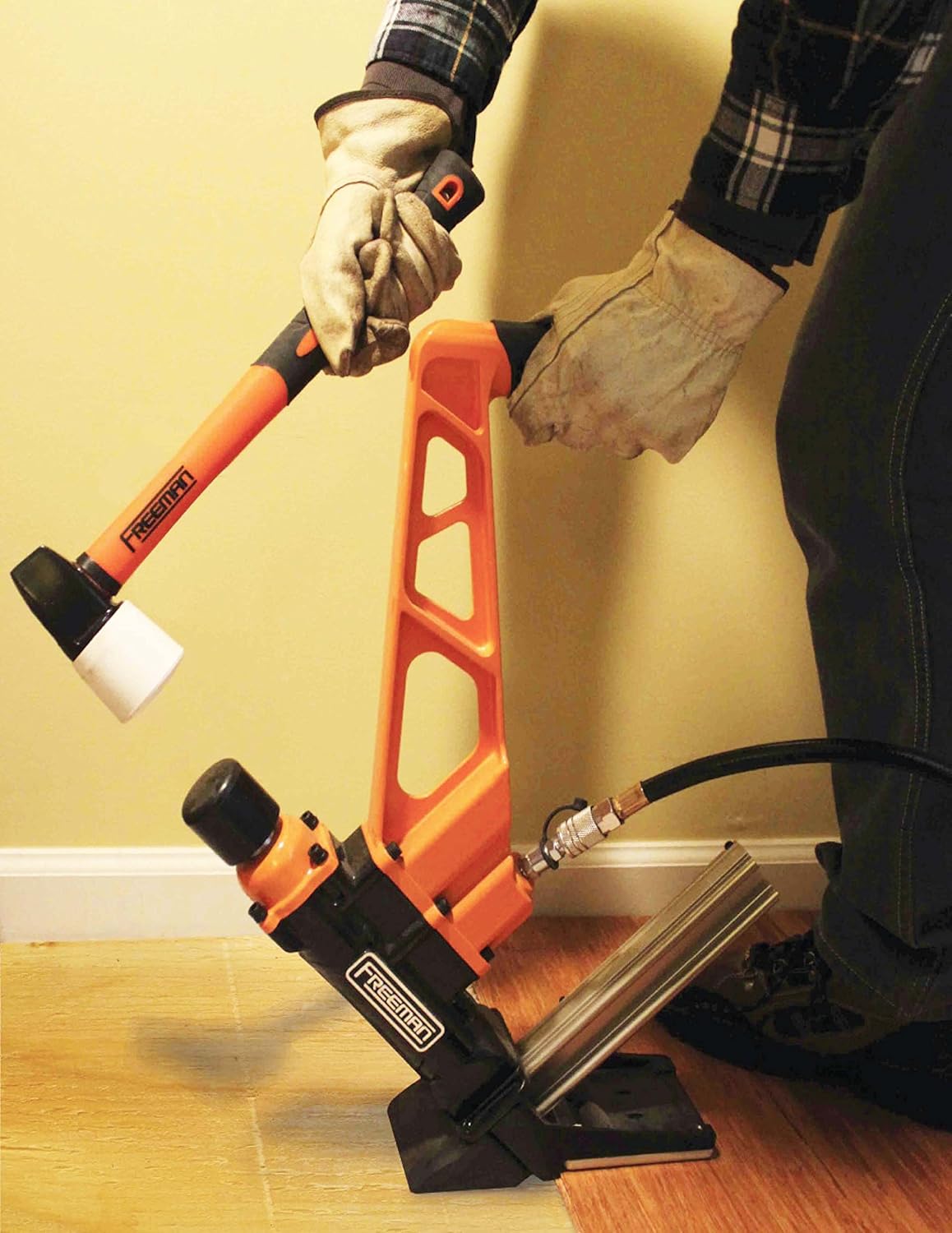 Freeman PDX50Q 3in1 Flooring Nailer and Stapler the first industrial