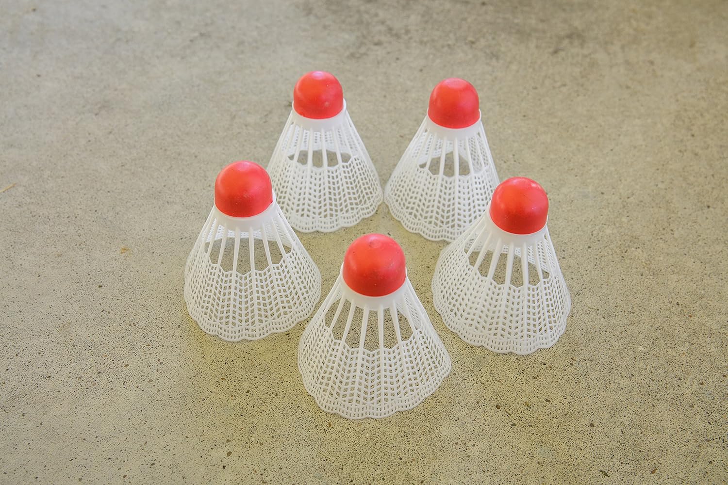 Triumph Sports Regulation Weighted Shuttlecocks - 6-Pack, White (35-7138-2) : Sports & Outdoors