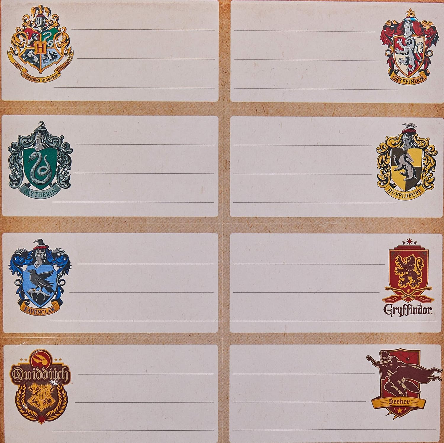 Grupo Erik Harry Potter Stickers, House Crests - Image 3
