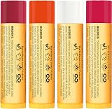 Burt's Bees Lip Balm Gift Set Pomegranate Coconut & Pear Watermelon 4x4.25g view 8
