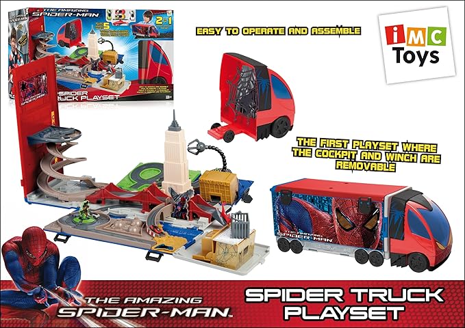 Spiderman Truck Playset: Amazon.co.uk 