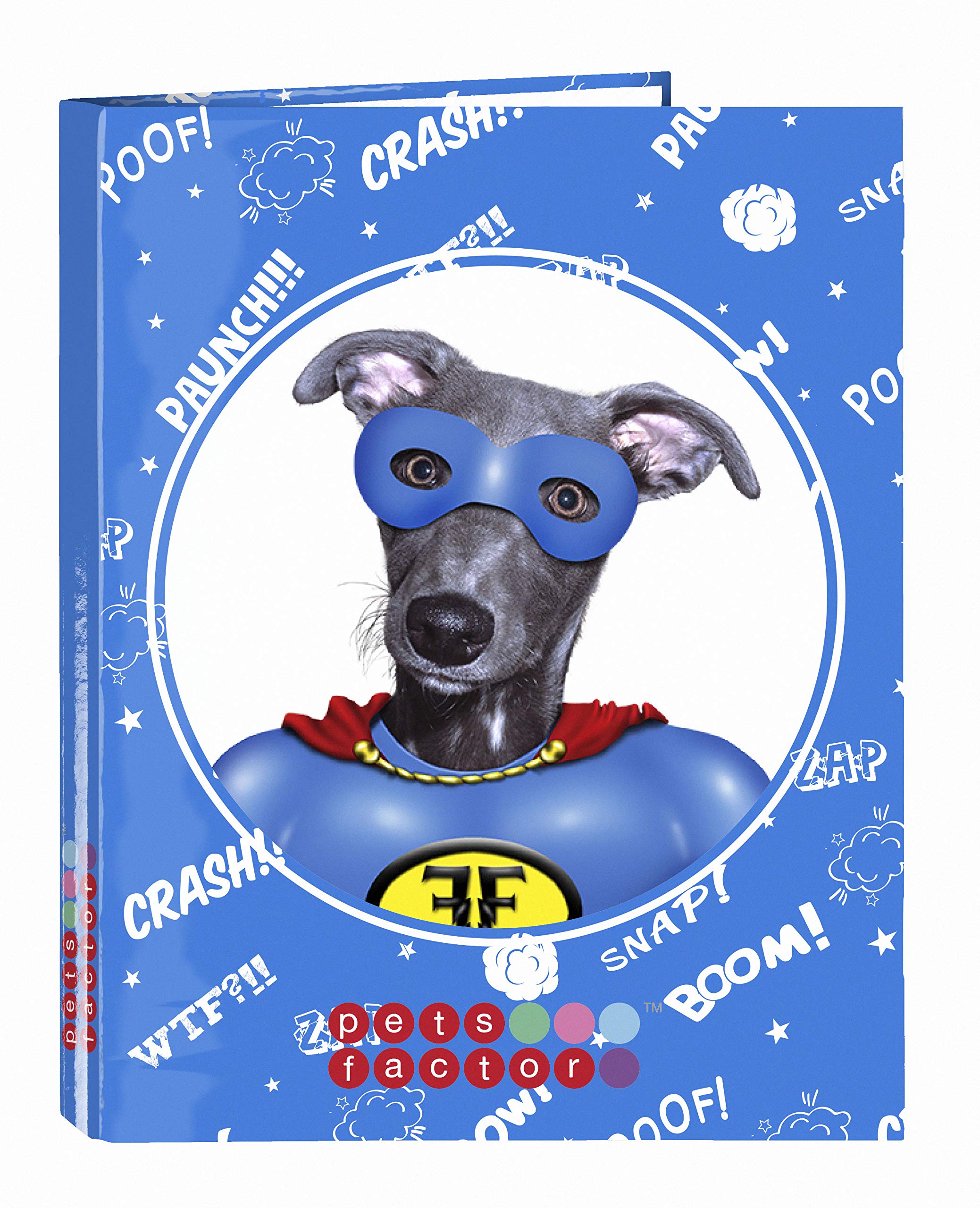Pets Factor Official Official Folder with 4 Rings 265 x 330 mm