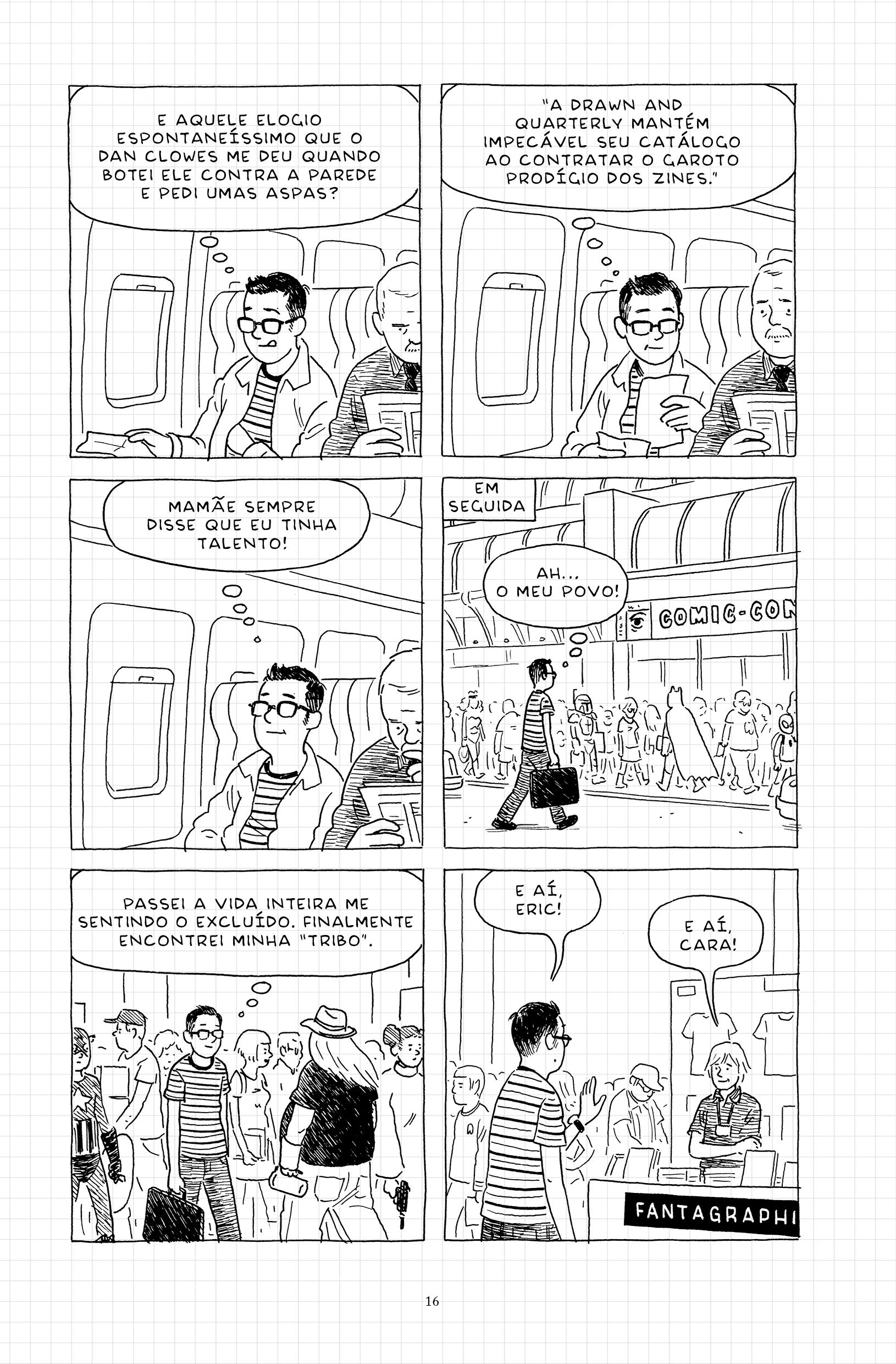 Livro 'A Solidão De Um Quadrinho Sem Fim' por Adrian Tomine