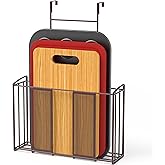 Simple Houseware Over Cabinet Door Organizer, Mesh Bronze