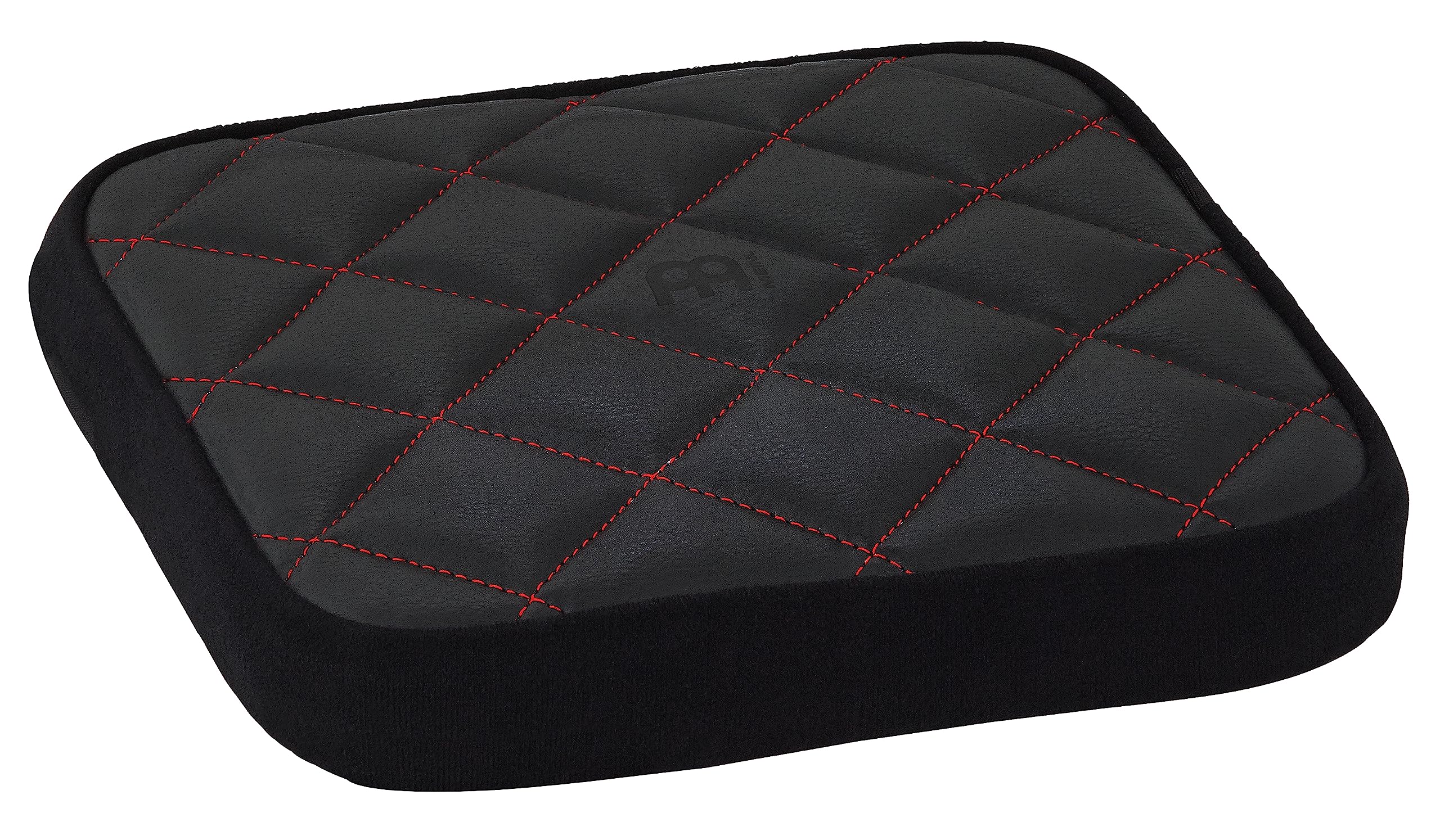 Meinl Percussion Deluxe Cajon Seat - Seat Cushion for Cajon - With Foam Padding - 9.75 Inches x 9.5 Inches - Faux Leather, Black (DCS)