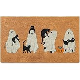 Halloween Door Mat Outdoor Indoor Coir Welcome Doormat Front Door Entryway | 16x24 In, Non-Slip Rubber Back, Easy Clean Coconut Coir, Funny Fall Home Decor Gift For Front Porch & Entrance, Durable