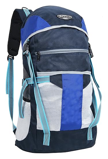 POLE STAR TREK 44 Lt Blue grey Rucksack I Hiking backpack
