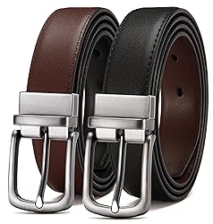 CHAOREN Reversible Belt Men 1 Piece - 1.25" Mens