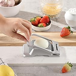 Egg Slicer for Hard Boiled Eggs, LCCOWOT Heavy Duty