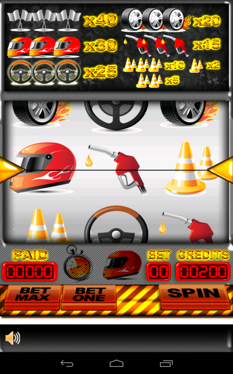 Cars Casino Slots Racing of Auto Wheel Slots for Kindle Fire HDX Free
