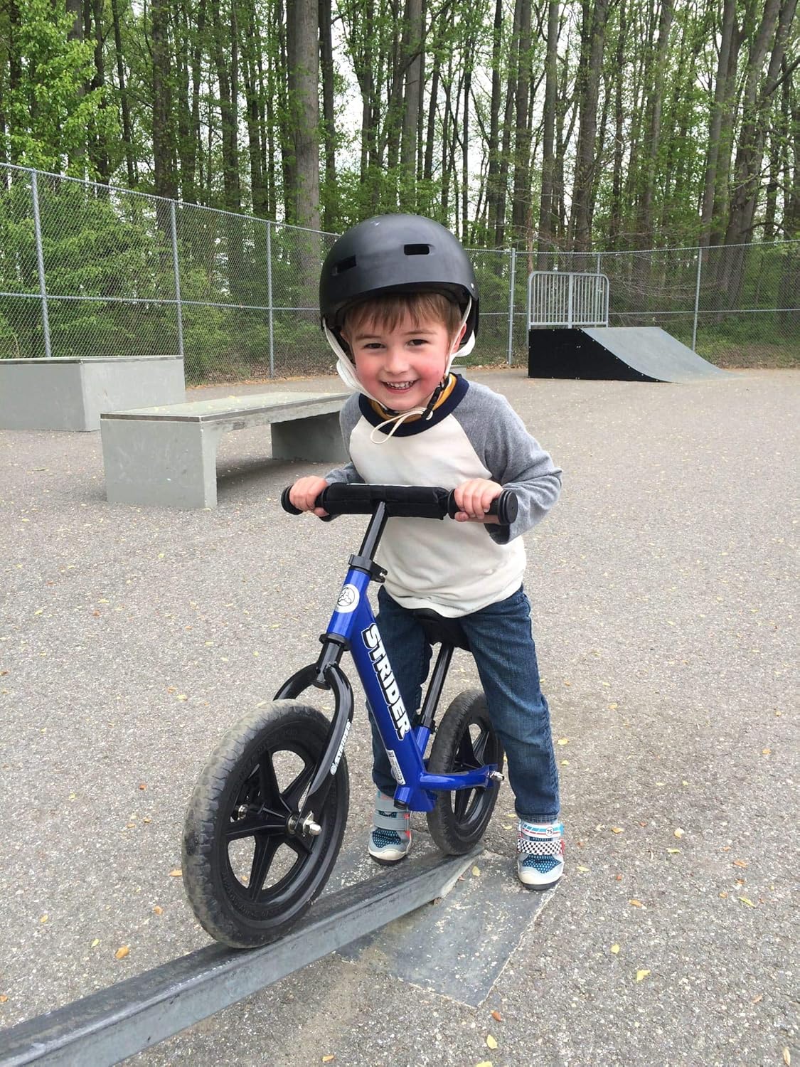 Strider - 12 Sport Balance Bike, Ages 18 Months to 5 Years, Blue: Sports & Outdoors