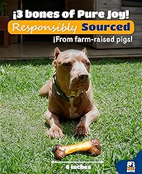 Best Bite! 6" Pig Femur Bones for Dogs