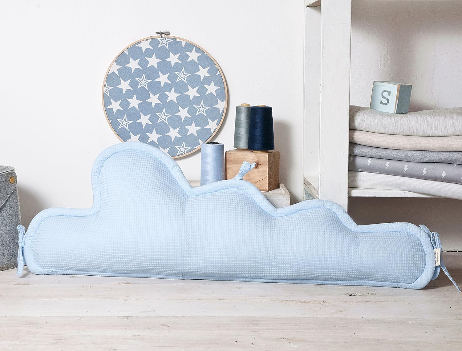 cloud crib bumper
