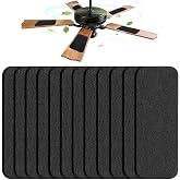 MOUNTCLIM 12 Pack Ceiling Fan Filters for Blades Fan Air Purifier Pad Dust Catcher